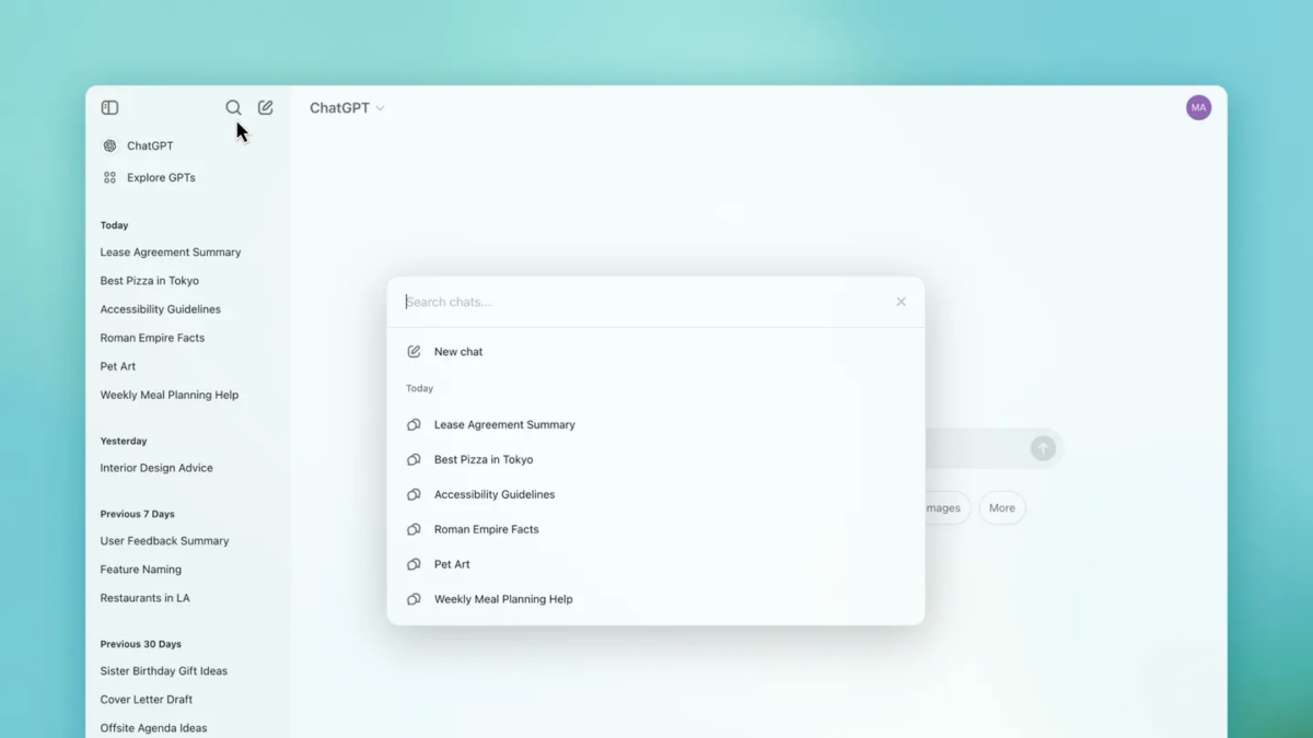 ChatGPT Introduces Searchable Chat History for Easier Access